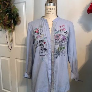 NWOT Long sleeve Desiqual shirt